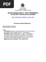 Autos para Relatório de AP - 0011166-69.2016.5.09.0009