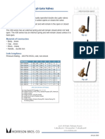 Model 237, 238 & 438 Gate Valves: Application