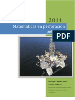 ENSAYO Matemáticas en Perforación Petrolera