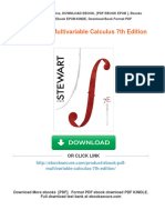 (Ebook PDF) Multivariable Calculus 7Th Edition