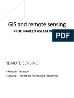 GIS and Remote Sensing