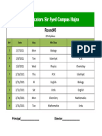 The Educators Sir Syed Campus Hujra: Round#3