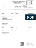 Laboratorio Clinico Hospital Quilpue: Examen Unidad Resultado Valores de Referencia