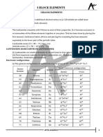 Sheet - 01 - F-Block Elements NJ - 247