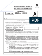 DMP (P) 2024 - WT (GS-P) - 1 - 9 - Question Booklet