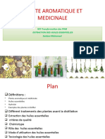 Extraction Des Huiles Essentielles M3 Sadani Mohamed