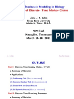 Tutorial: Stochastic Modeling in Biology: Applications of Discrete-Time Markov Chains