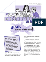 ¡JESÚS Viene Otra Vez! - EXPLORADORES de La Biblia