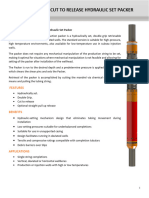 A-Hrp9 Cut To Release Hydraulic Set Packer