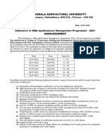 Mba Admission Schedule Announcement