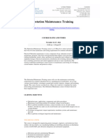 Course Outline Substation Training