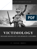 Victimology Benjamin Mendelsons Six Separate Categories