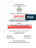 Rapport Stage Sonabhy