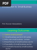 2 - Introduction To Small Businesses