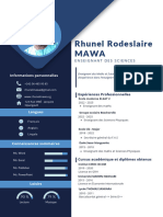 Blue Modern Resume