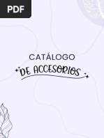 Catálogo Accesorios