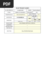 Fall Protection Plan For Specific Work at Heights