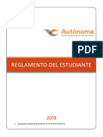 06-14-2019 - 090023 - Am - Reglamento Del Estudiante Pregrado 2019 - II