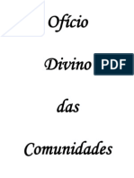 Livro Odc Oficio Divino Das Comunidades Completo