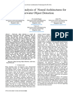 Comparative Analysis of Neural Architectures For Underwater Object Detection