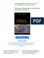 (PDF Download) Introduction To Planetary Photometry 1st Edition Michael K. Shepard Fulll Chapter