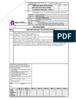 Revision Index Description and / or Revised Sheets