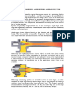 Steam Ejector Pumps and Ejectors