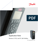 SIEMENS S7-PLC AND FC300 Profibus