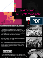 The African-American Civil Rights Movement