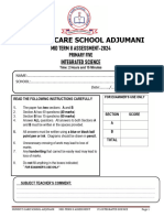 p.5 Mid Term II Science 2024 Mcsa