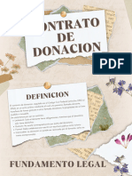 Contrato de Donacion