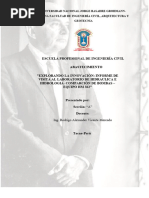 Explorando La Innovación Informe de Visita Al Laboratorio de Hidraulica e Hidrologia - Comparción de Bombas - Equipo HM 362"