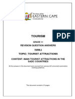 02a GR 11 Tourism - t3 - Tourista Attractions - Revision Question Answers - Ecdoe