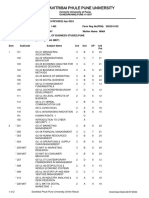 Mayuri Dofe MBA First Year Result