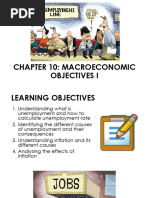 IB Econs - CHPT 10 Macreconomic Objectives I