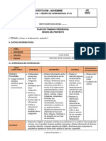 5 Años - Actividad Del 09 de Noviembre