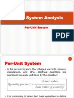 Power System Analysis - Per-Unit System