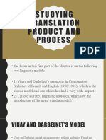 Studyıng Translatıon Product and Process