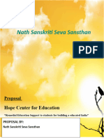 Project Proposal - Remedial Education Hope Education Center