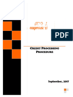 Final Credit Processing Procedure - 1