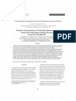 Emission Characteristics of Particulate Matters From Under-Fired Charbroiling Cooking Process Using The Hood Method (Translate)