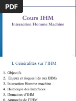 Cours IHM - Parties 1 & 2