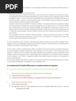 Loi Constitutionnelle Du 23 Juillet 2008 Procède À La Constitutionnalisation de L'opposition