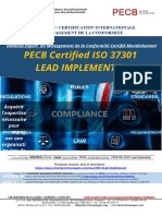 Iso 37301 Lead Implementer FR