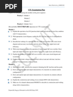 VTU - Examination Plan - BE - 22BBEE203