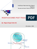 Modificaciones Post Traduccionales