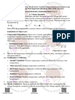 Unit 2 Current Electricity IMP QnA 2024