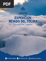 Exp Nevado Tolima Salento - Espeletia Expedition