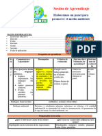 2° Material Día 5 Art Elaboramos Un Panel para Promover El Cuidado Del Medio Ambiente Unidad 4 Semana 3