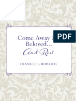 Come Away My Beloved by Frances J. Roberts